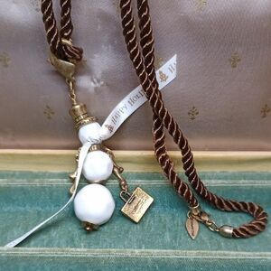 Coldwater Creek Snowman Bag charm Necklace Necklace
